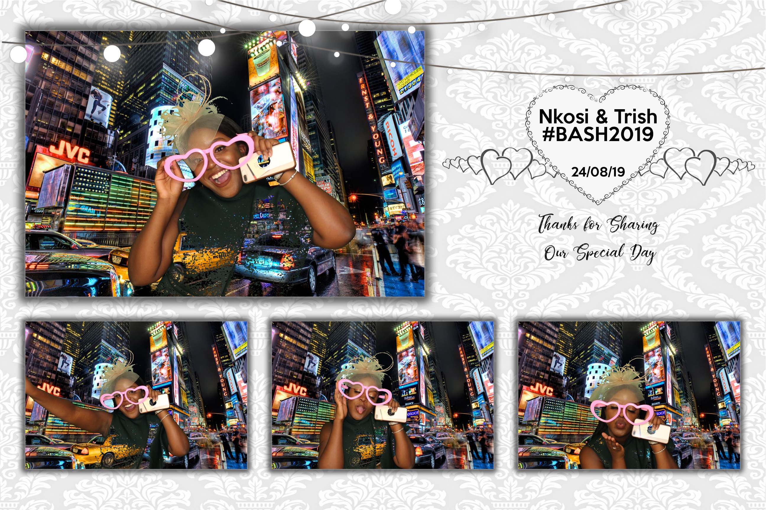 Nkosi & Trish's Wedding  | View more photos from the event at images.mobile-photo-booth.com/u/MobilePhotoBoothUK/Nkosi-Trishs-Wedding